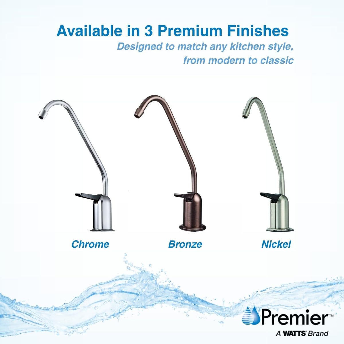 Non Air Gap RO Auxiliary Faucet 1 (Nickel / Non-Air Gap)