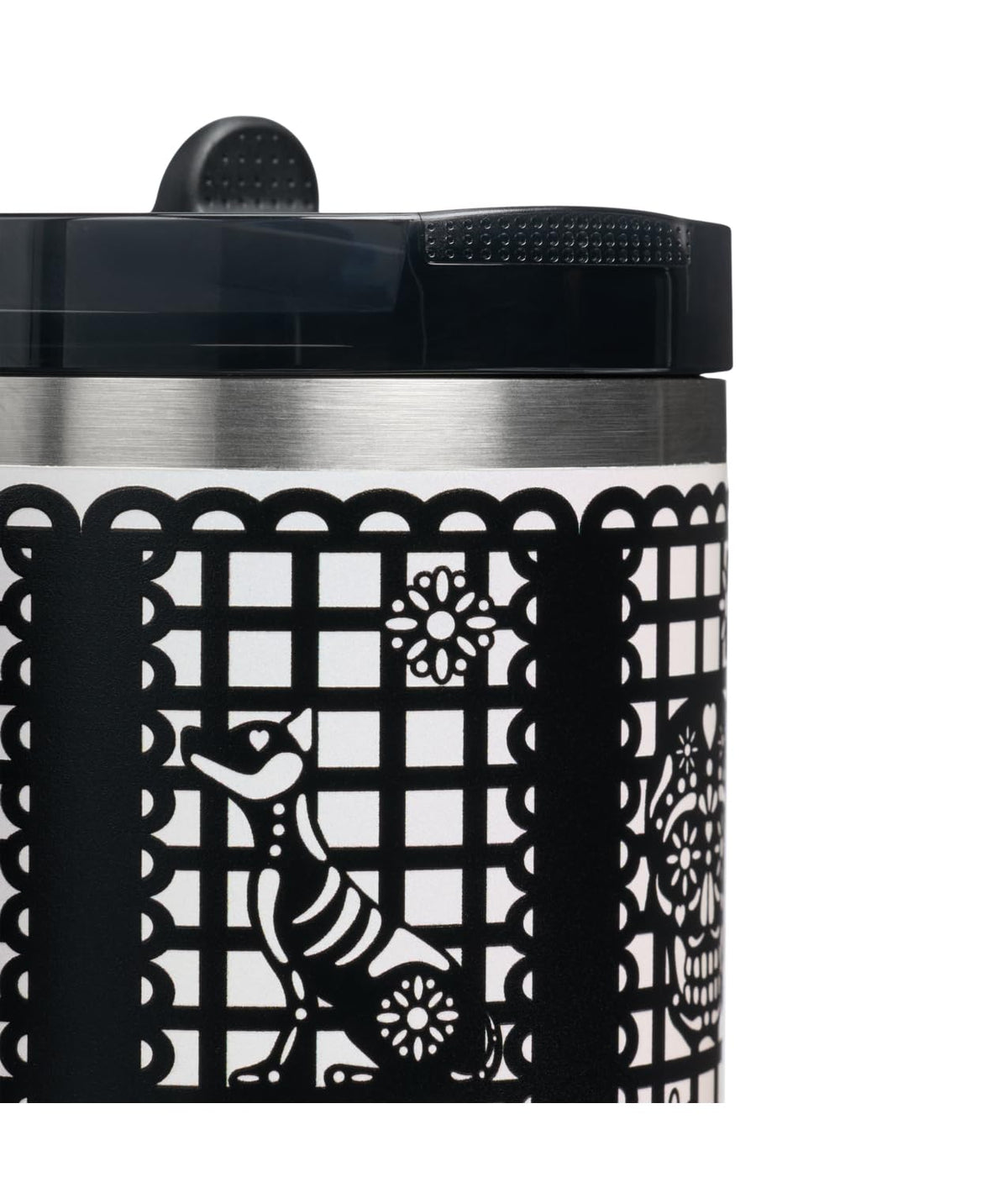 Quencher ProTour Flipstraw Tumbler (20 Ounces / Salt Papel Picado)