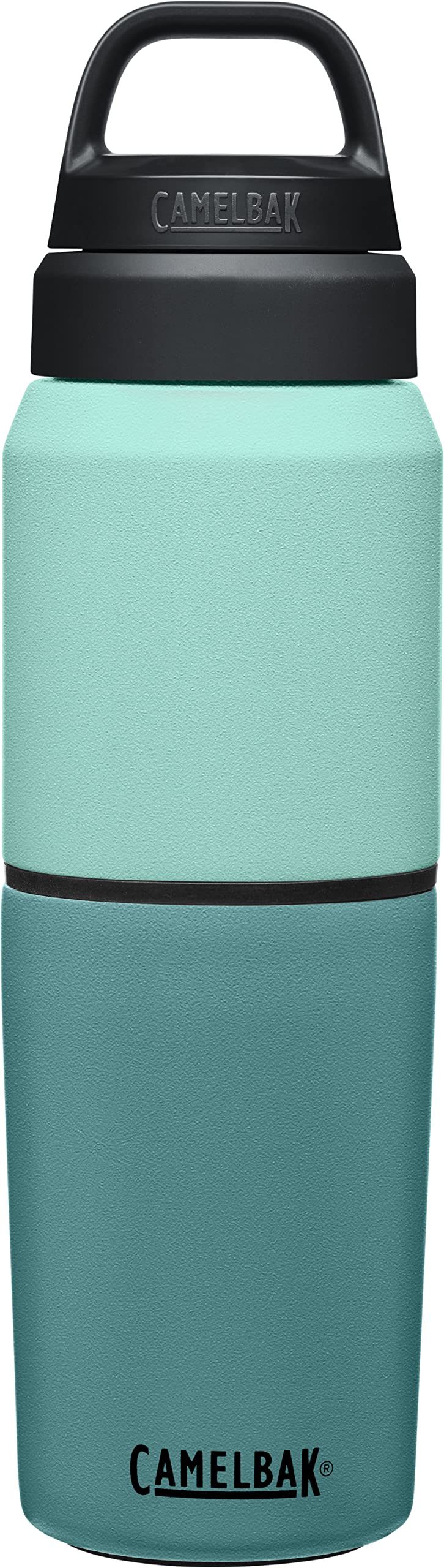 MultiBev Water Bottle & Travel Cup (17 oz / Coastal/Lagoon)