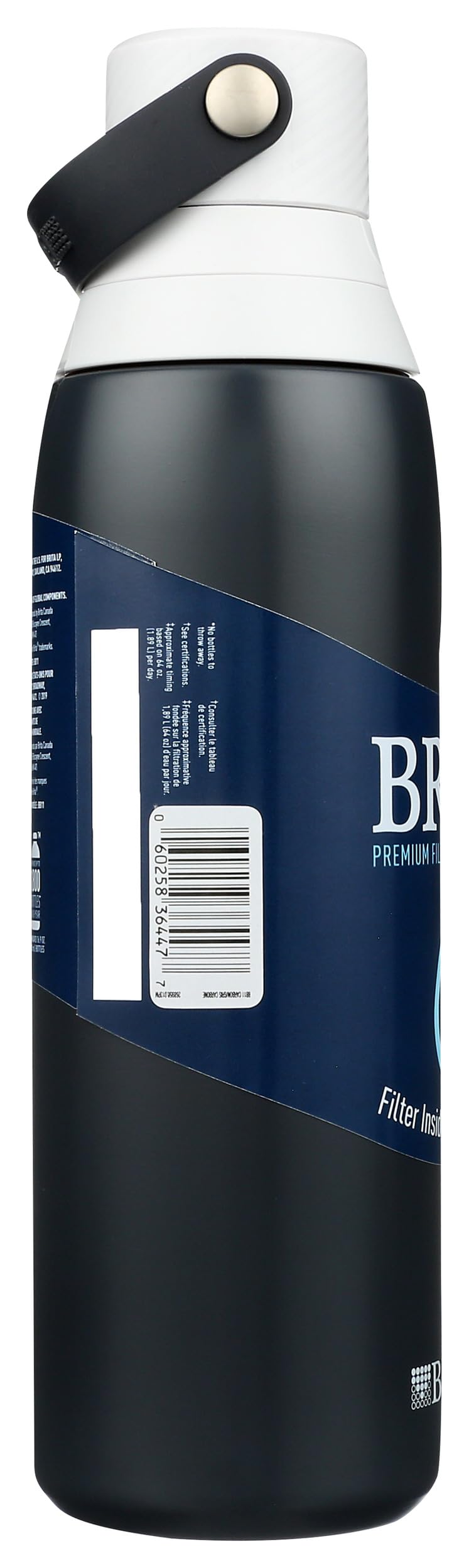 Stainless Steel Premium Filtering Water Bottle (Carbon)