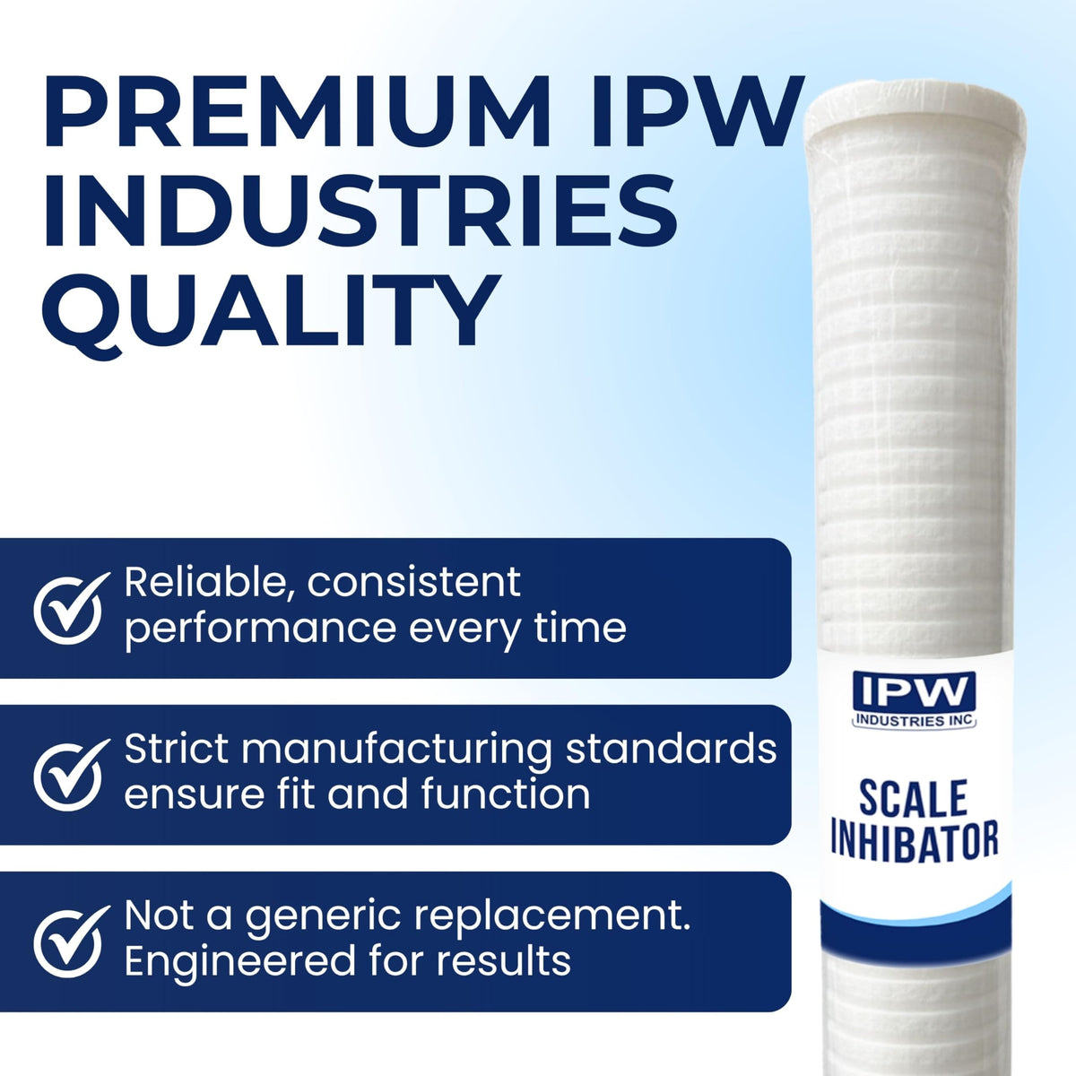 IPW 5 Micron Grooved Polypropylene Sediment Filter (1-Pack)