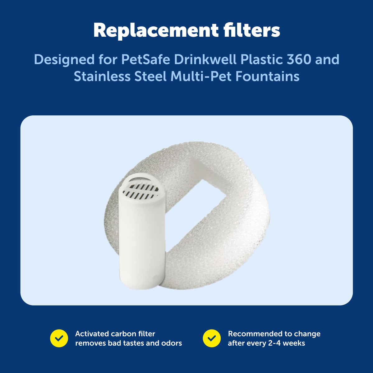 Drinkwell 360 Carbon Filters (Pack of 3)