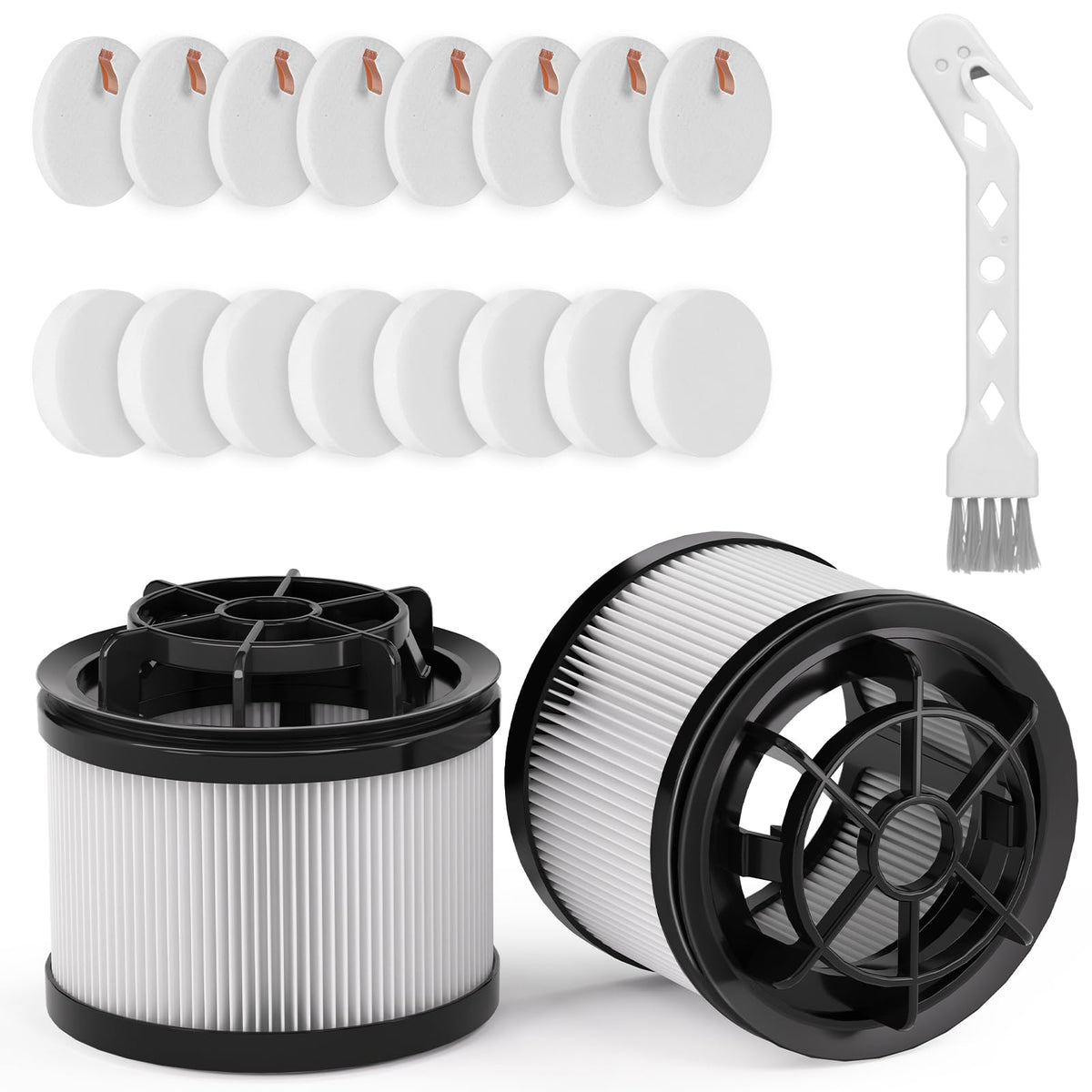 18 PCS LVAC 200 Vacuum Filter Replacement for LEVOIT Vacuum