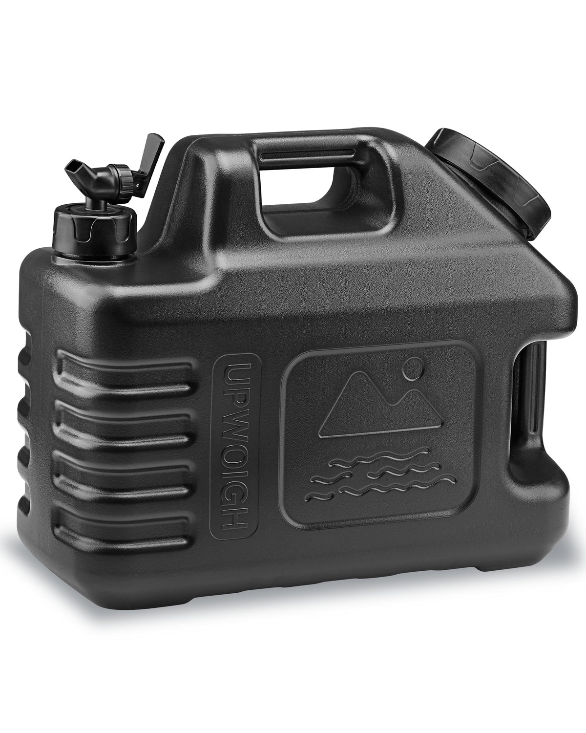 3.5 Gallon Camping Water Jug with Spigot (Matte Black)
