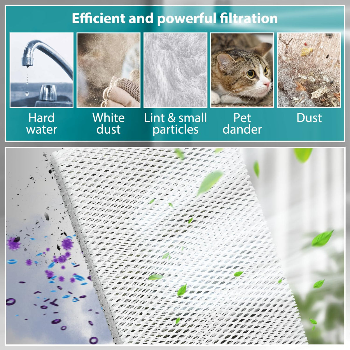 HC26A1008 Replacement Humidifier Filter Pad for Honeywell HE360