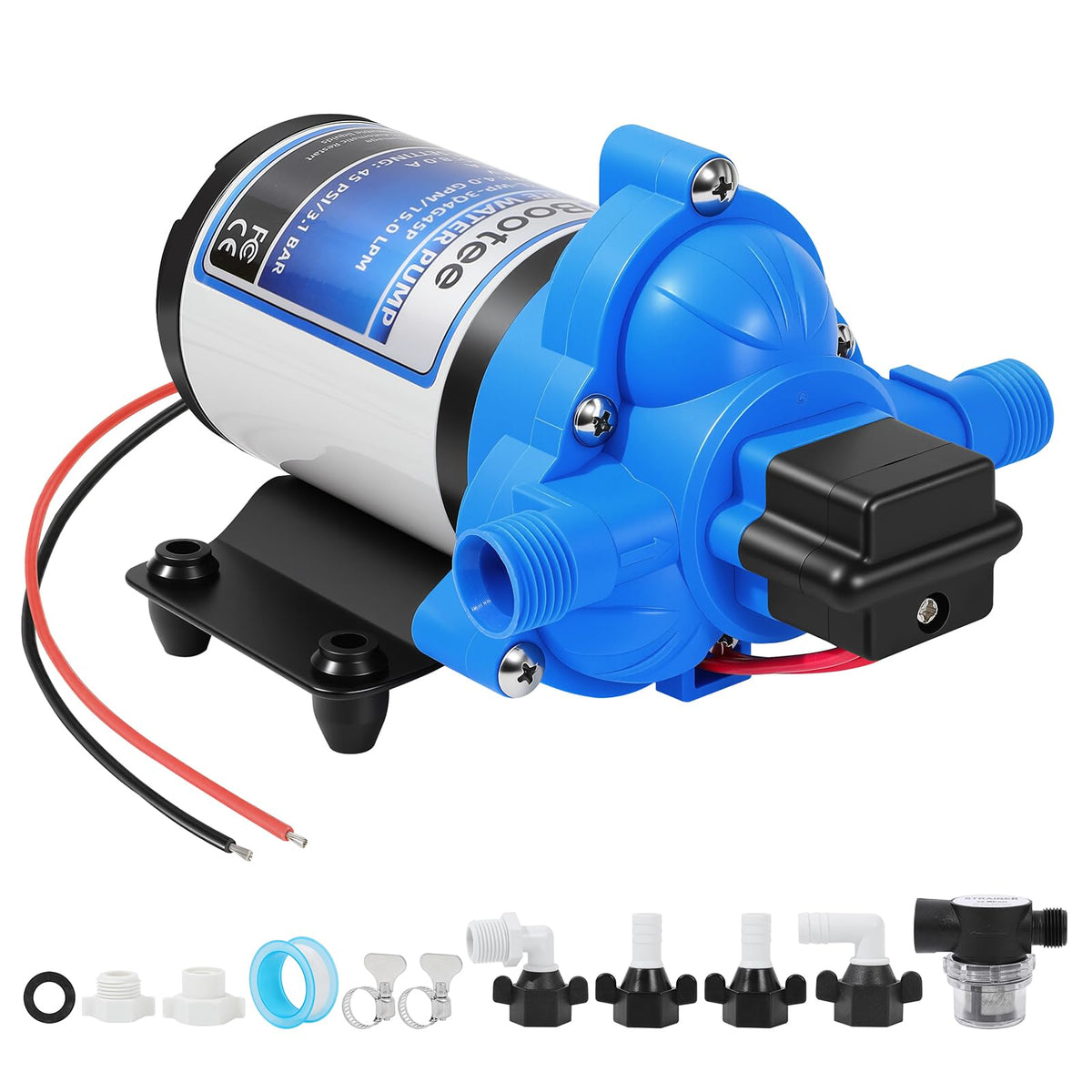 12V RV Water Pump (4.0GPM 45PSI)