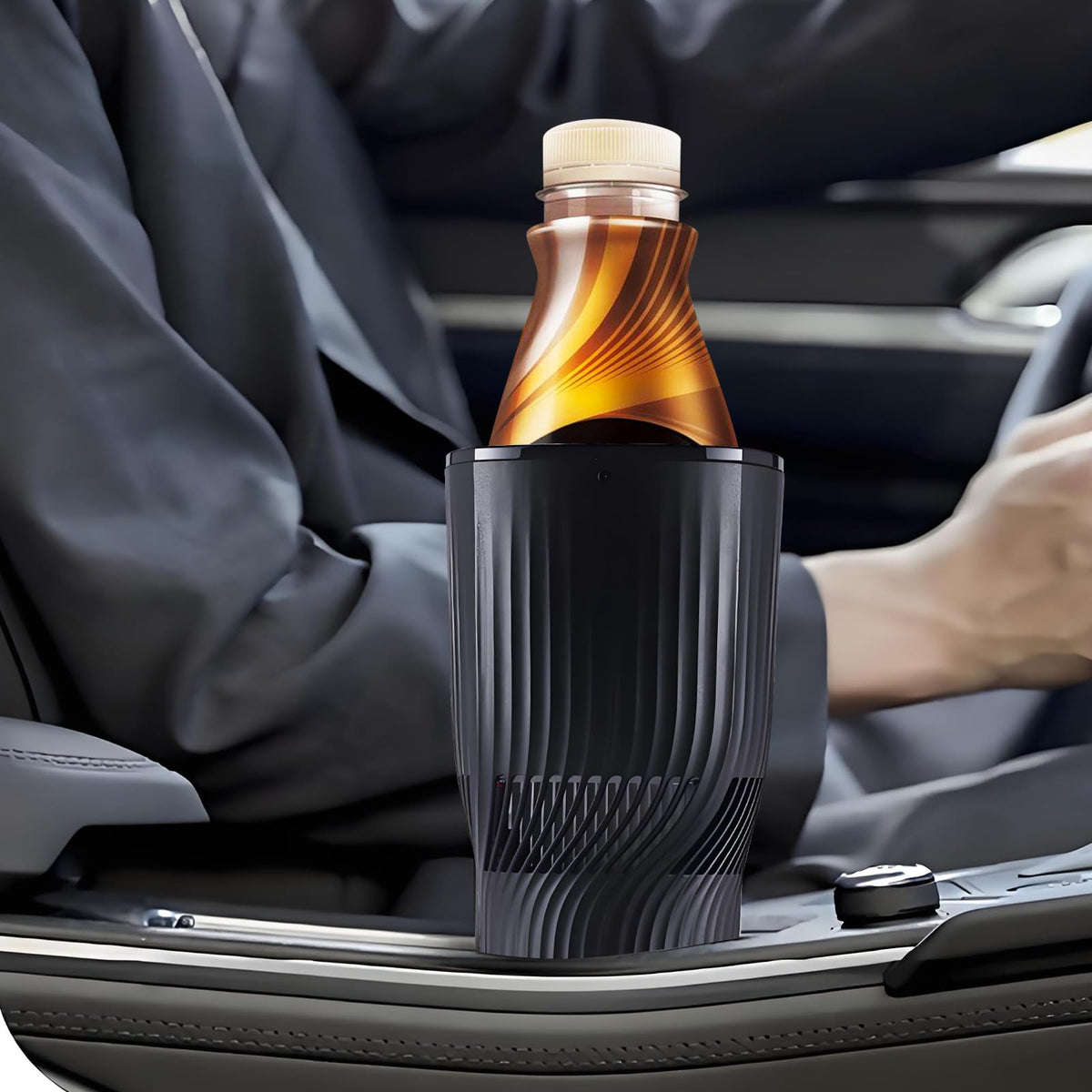Smart 2‑in‑1 Car Cup Warmer Cooler