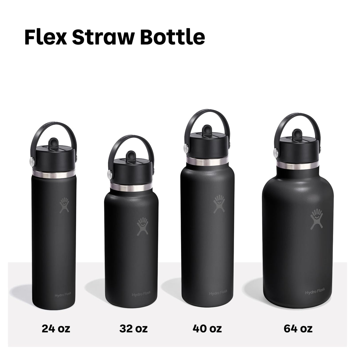 Burgundy Wide Flex Straw Cap Bottle 24 oz (Burgundy / 24 Ounces)