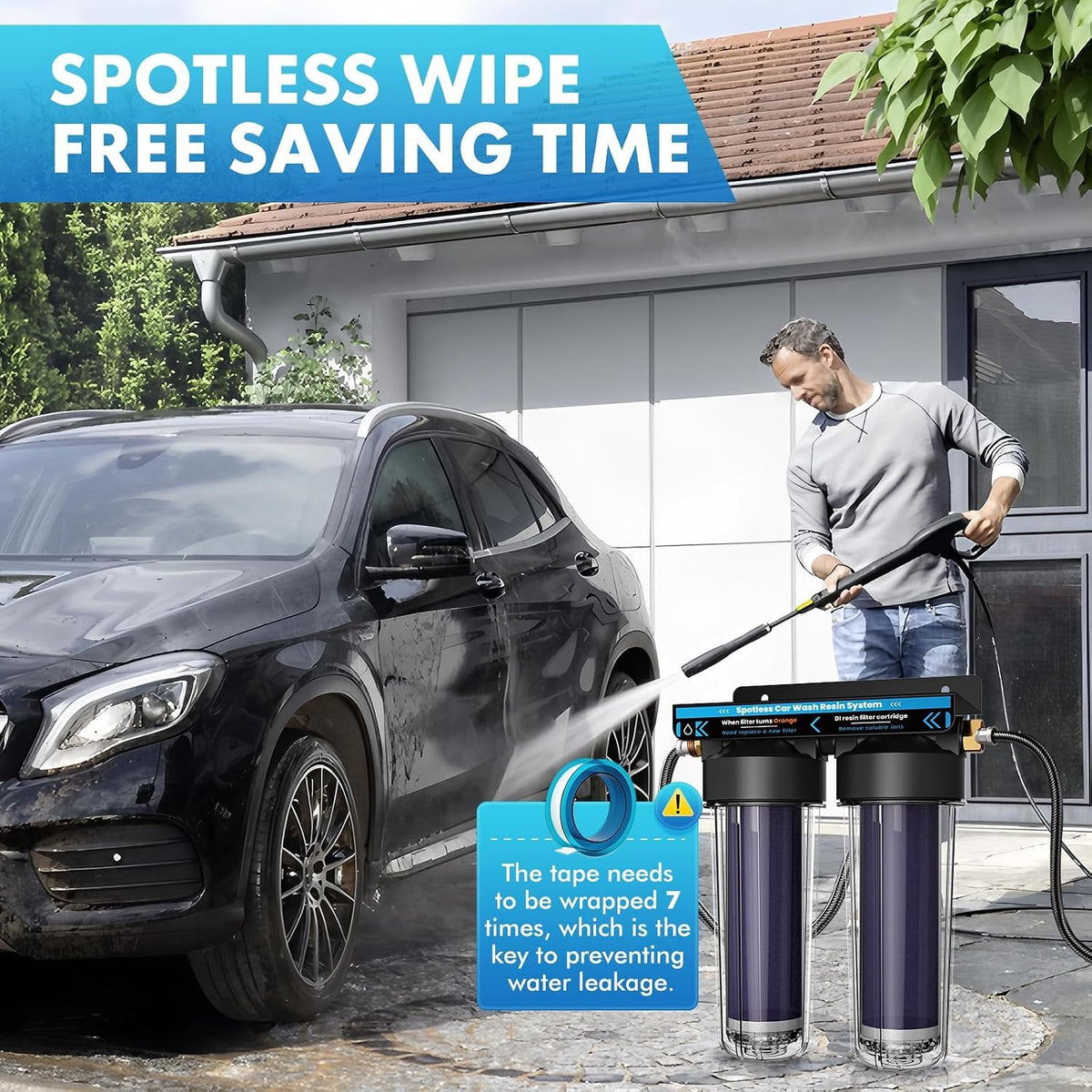 Spotless Water System for Car Wash (10*2.5 inch)