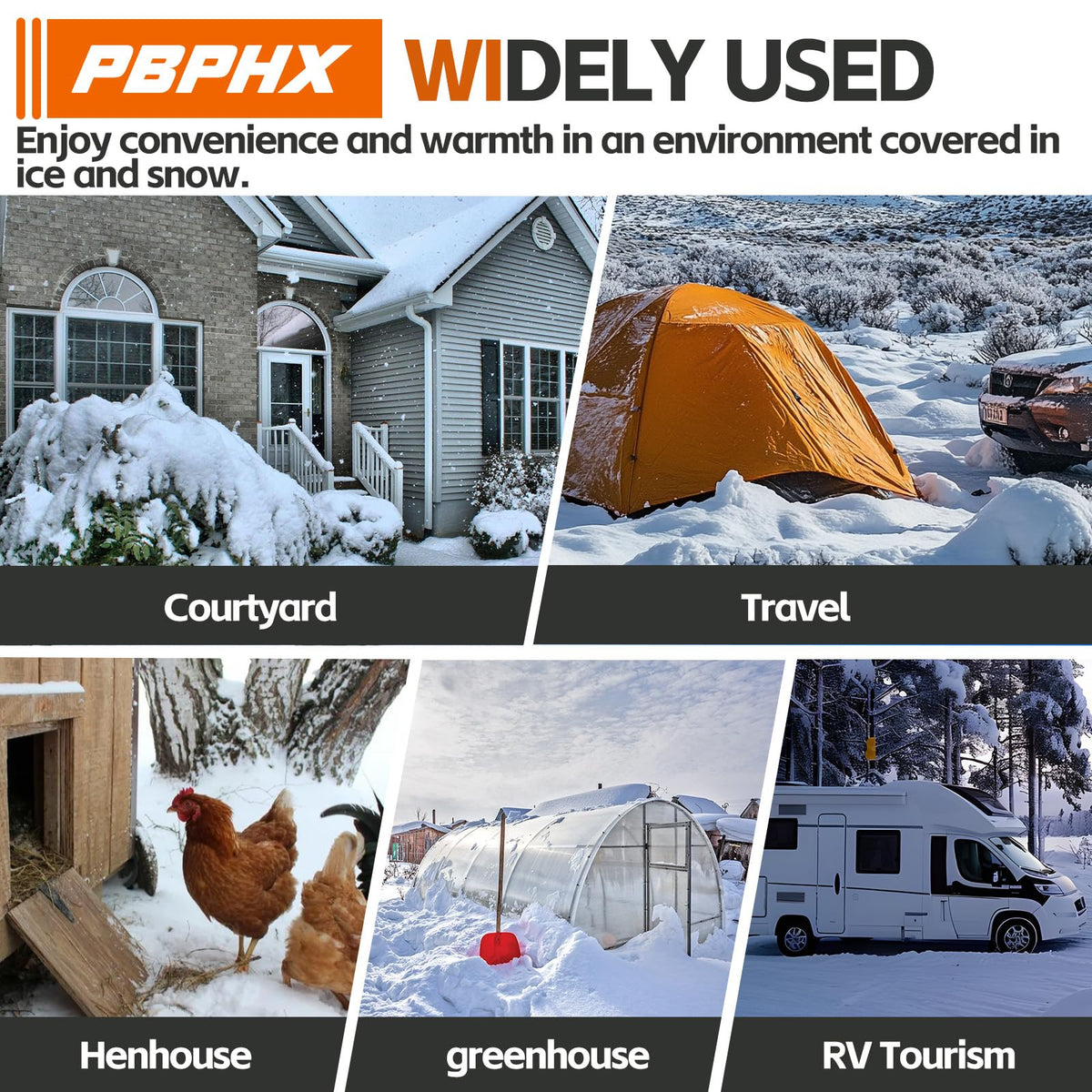 15FT Heated Water Hose for RV (15FT)