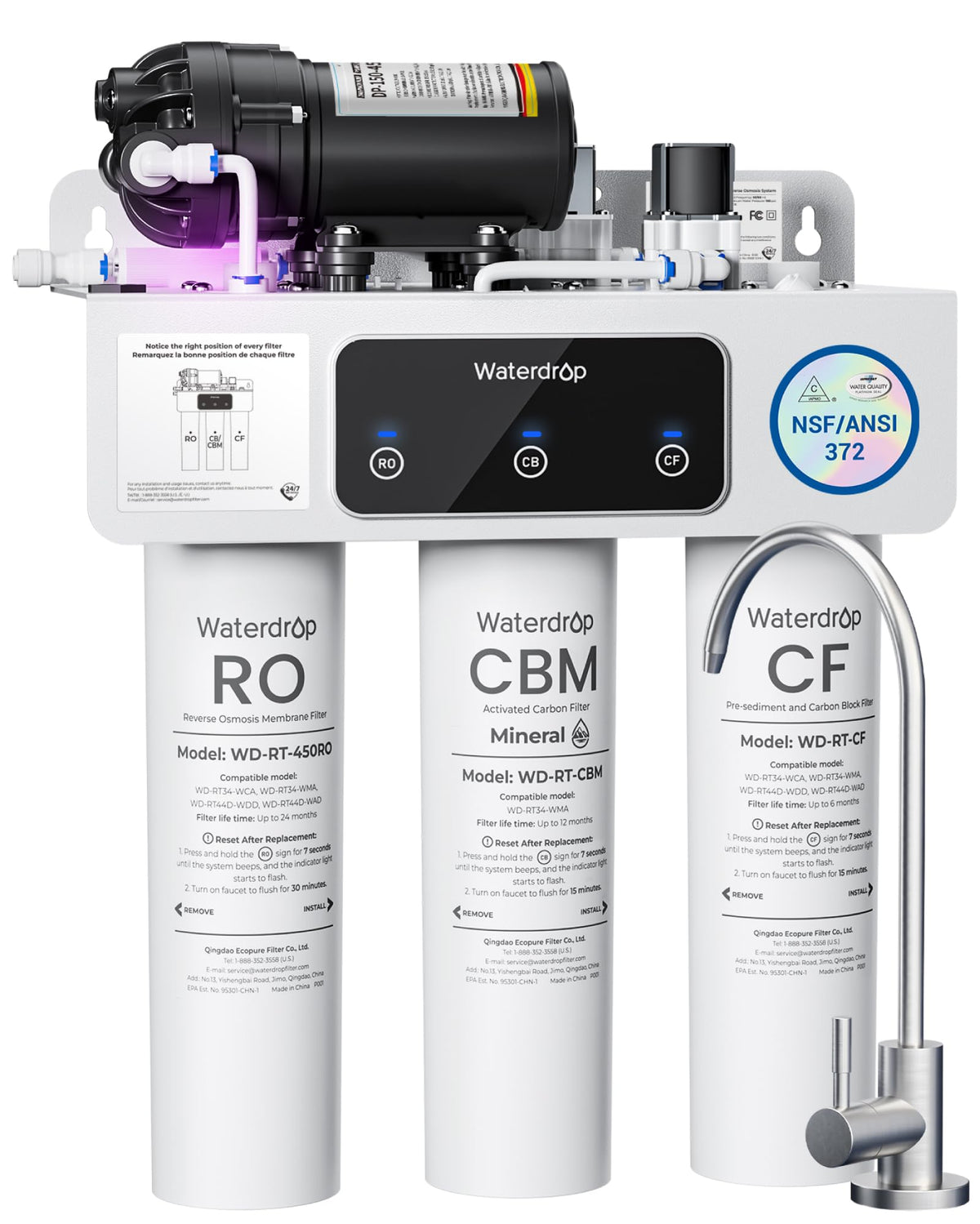 T3 M Remineralization Reverse Osmosis Water Filter