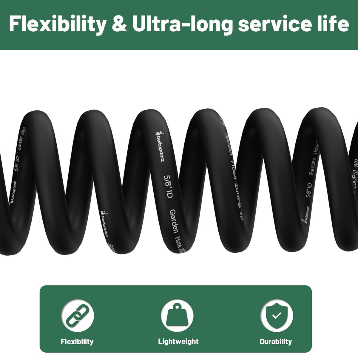 Garden Hose 75 ft (75ft Male to Female)