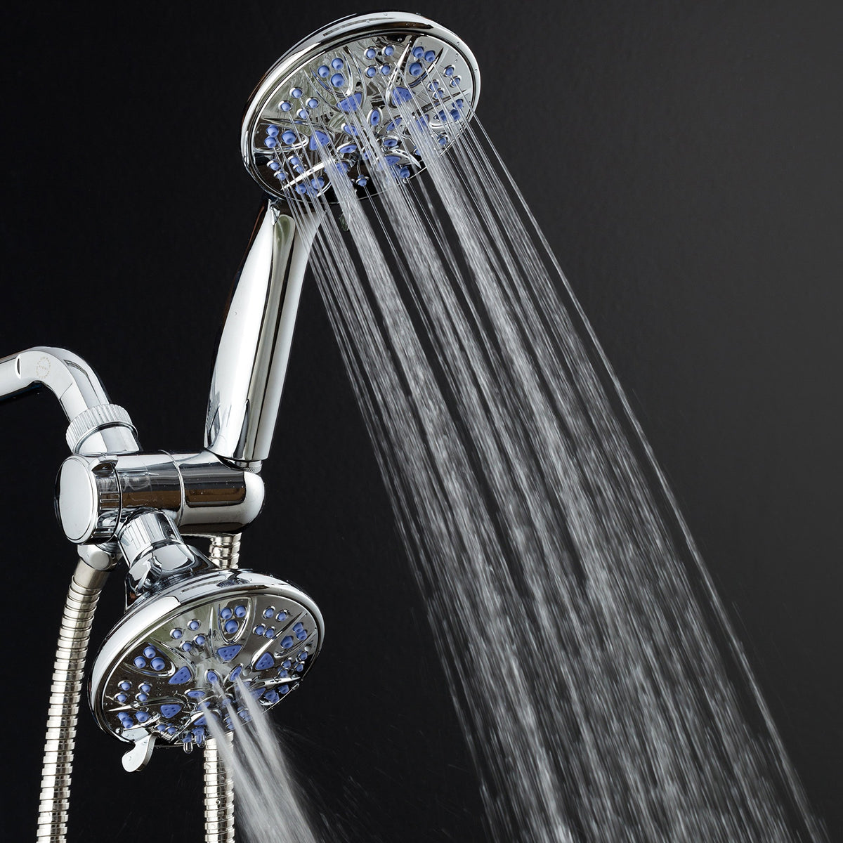 5525 Antimicrobial 30 (2.5 Gallons Per Minute / Chrome / Sunset Blue Jets)