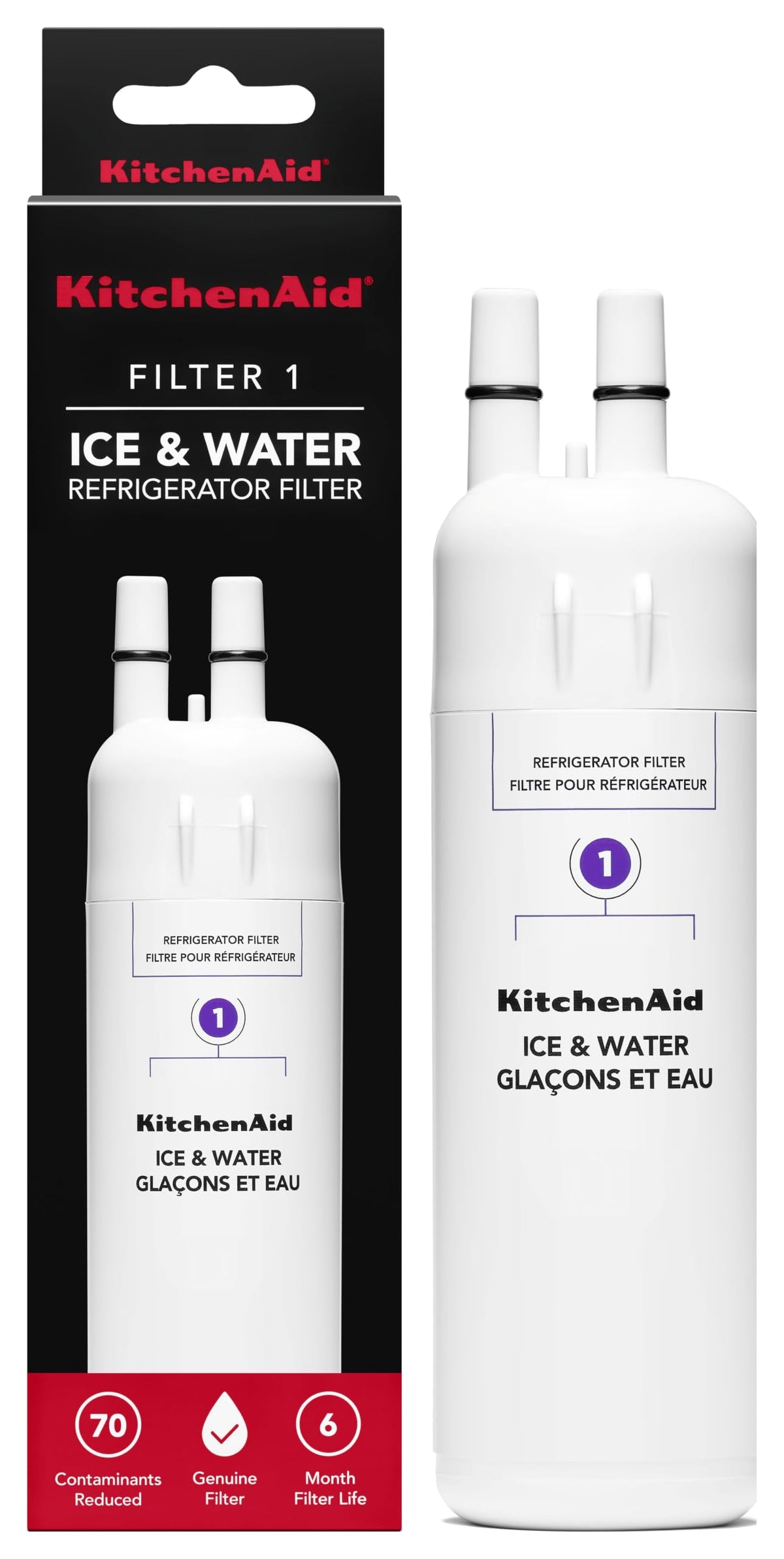 Refrigerator Ice & Water Filter 1 KAD1RXD1
