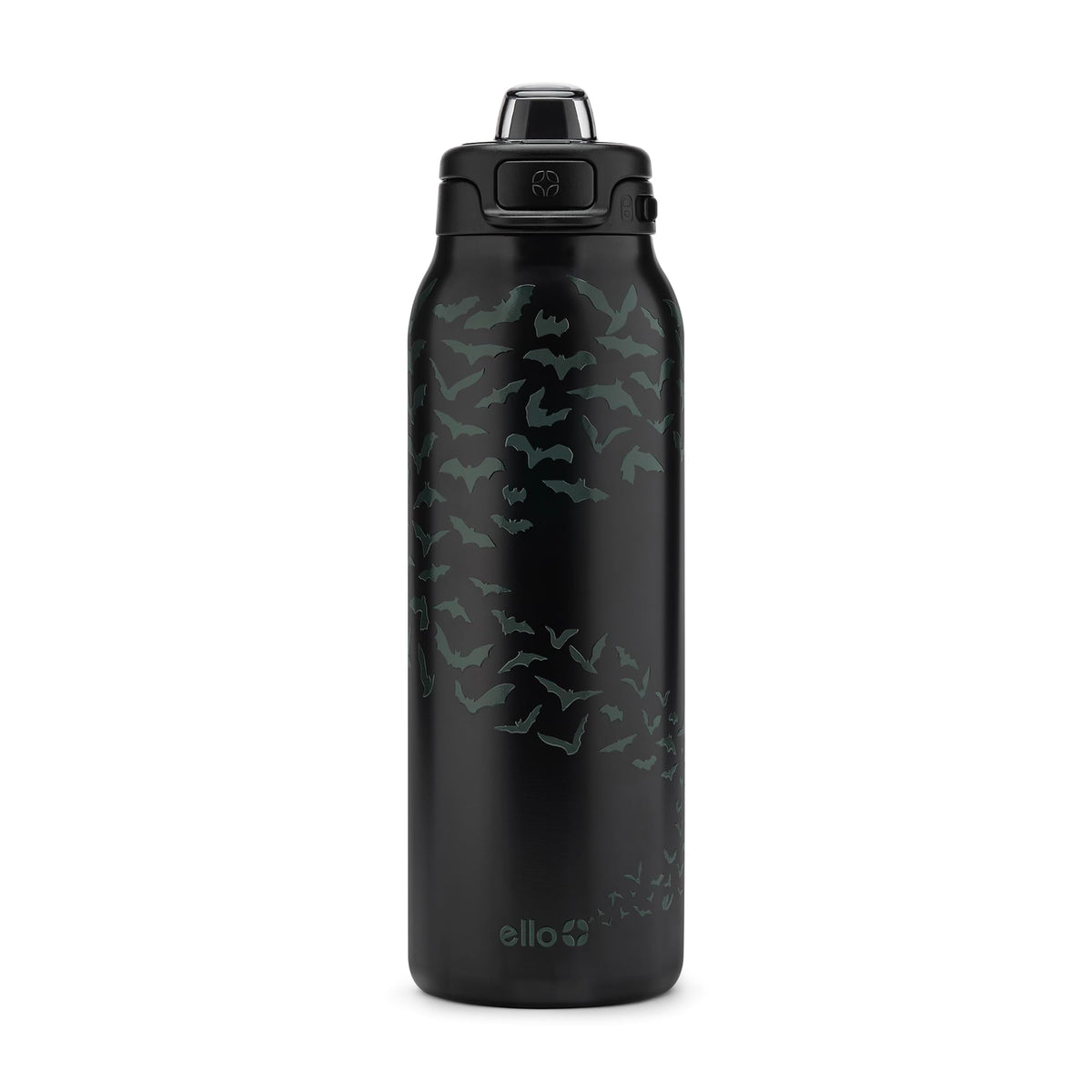 Pop & Fill 32oz Stainless Steel Water Bottle with QuickFill Technology (32oz / Nocturnal Bat)