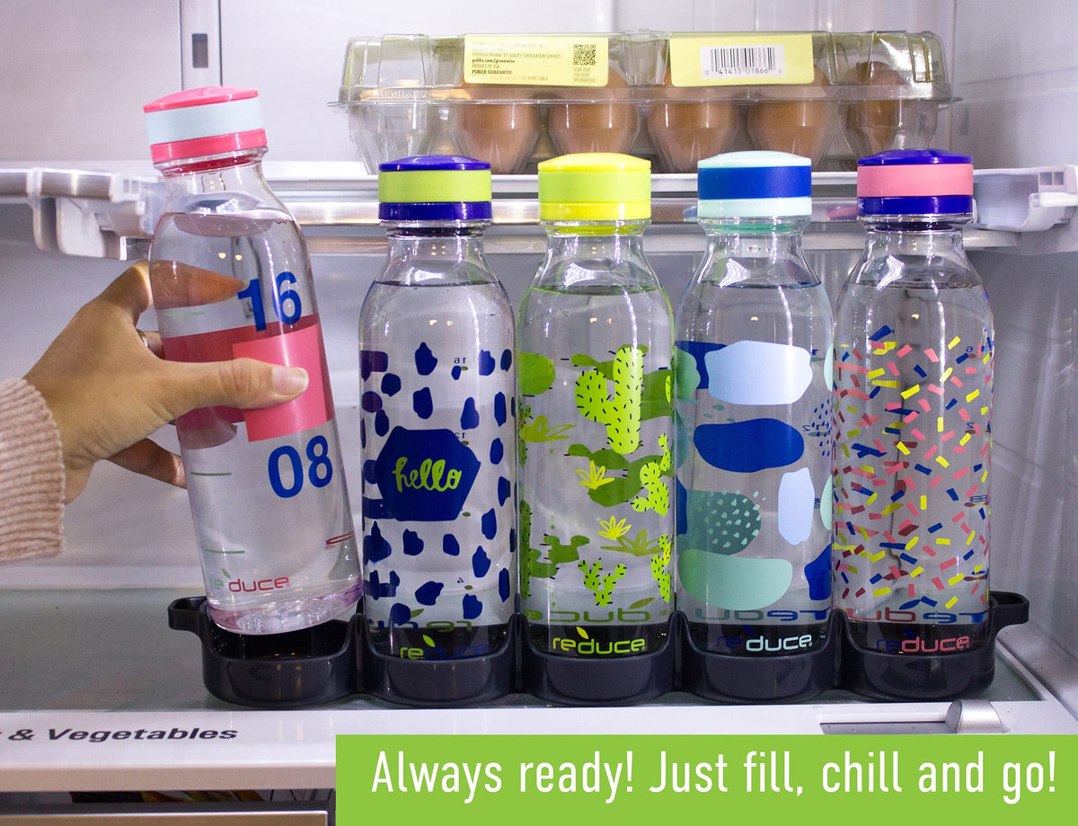 WaterWeek Reusable Water Bottle Set (20 Ounces / Trek)