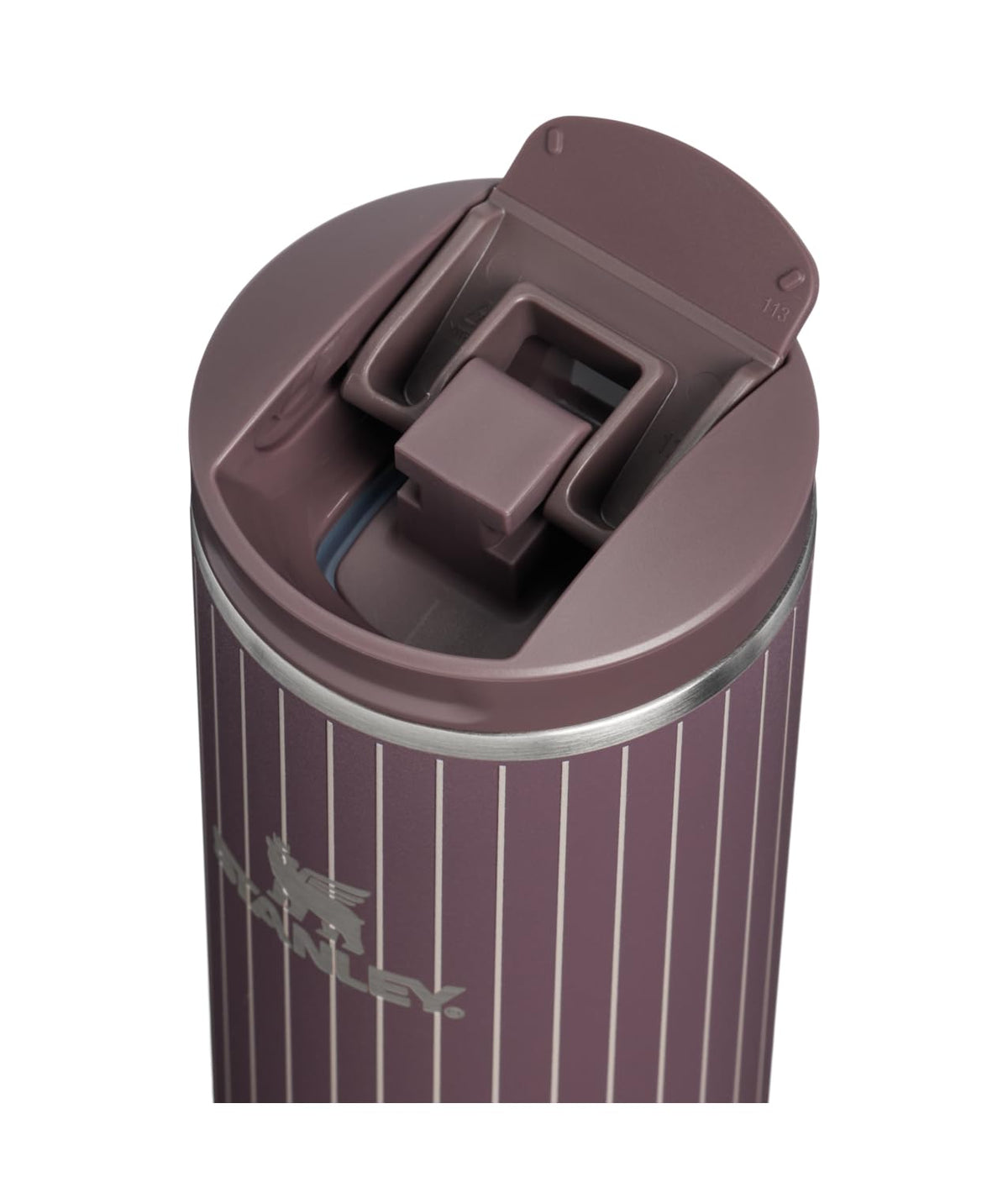 Transit Flip Top Mug (Fig Pinstripe / 16 Ounces)