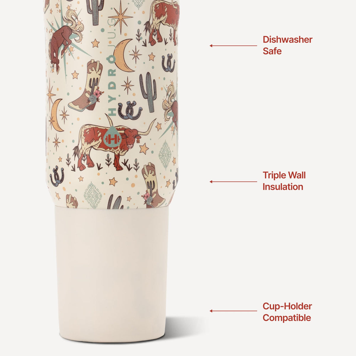 Sport 20 oz Insulated Stainless Steel Water Bottle (Rodeo / 20 Ounces)