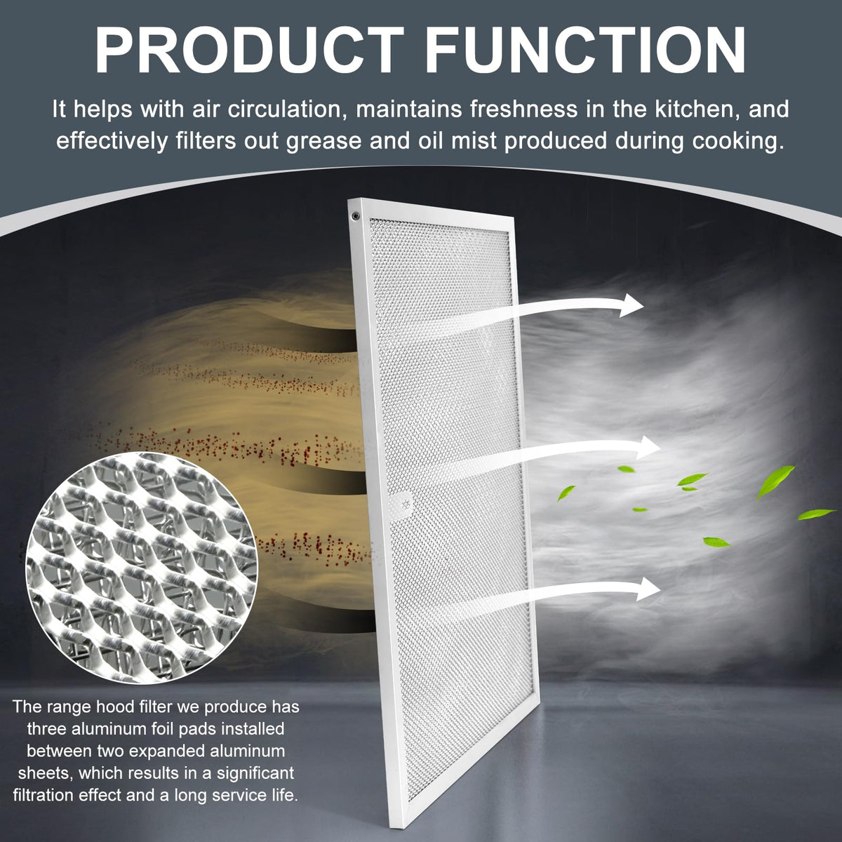 BPS1FA30 Range Hood Grease Filter 11