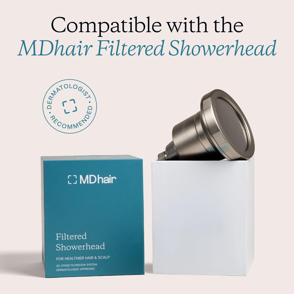 Filtered Shower Head Replacement Filter (1 Pack)