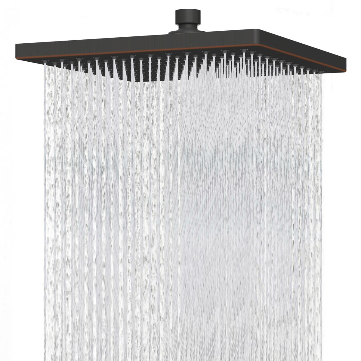 cUPC Certified High Pressure 12'' Shower Head (Square 12'' / Oil Rubbed Bronze)