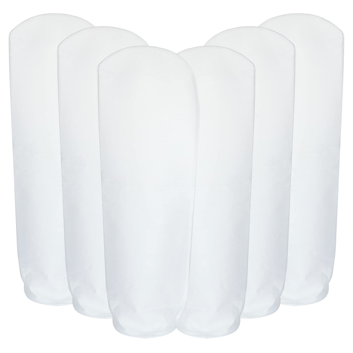 6 Pack Filter Socks 7 Inch Ring by 32 Inch Long 50 Micron Filter Bag