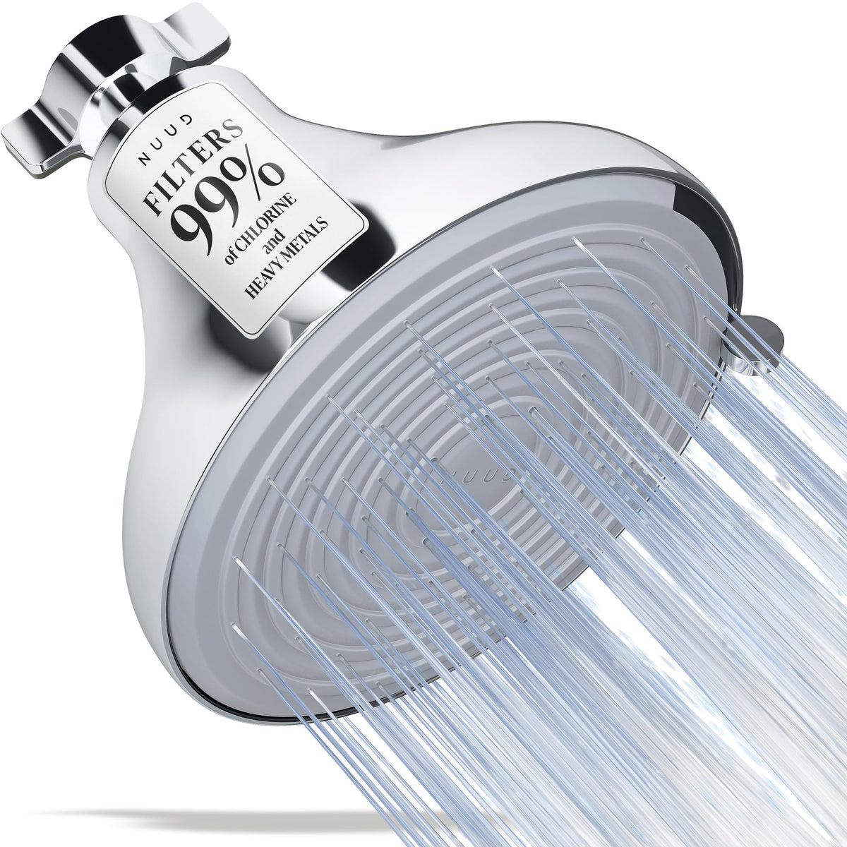 Filtered Shower Head (Silver)