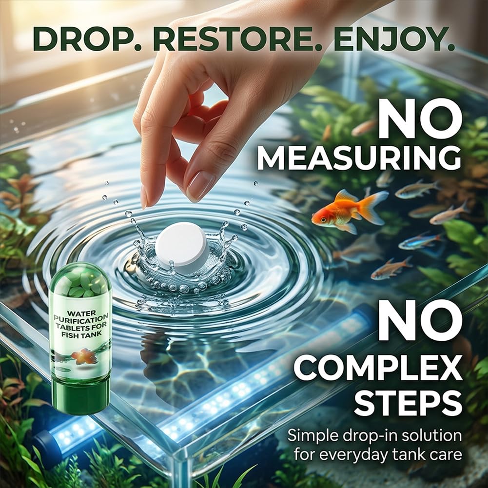 Water Purification Tablets for Fish Tank (1pcs)