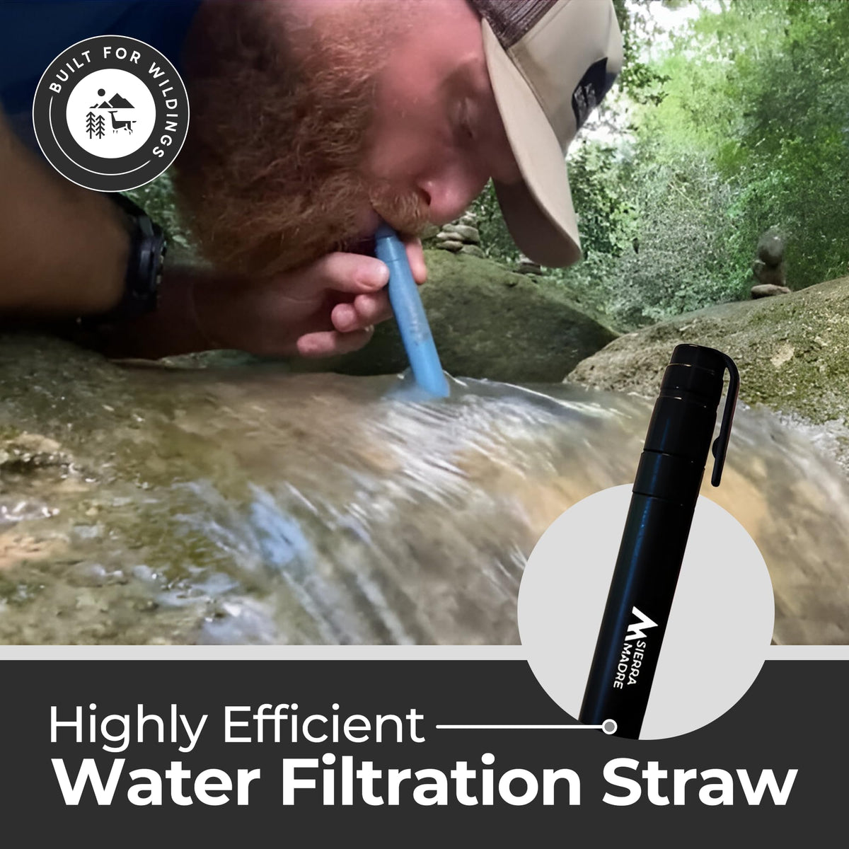 Water Filter Straw (Pack 1)