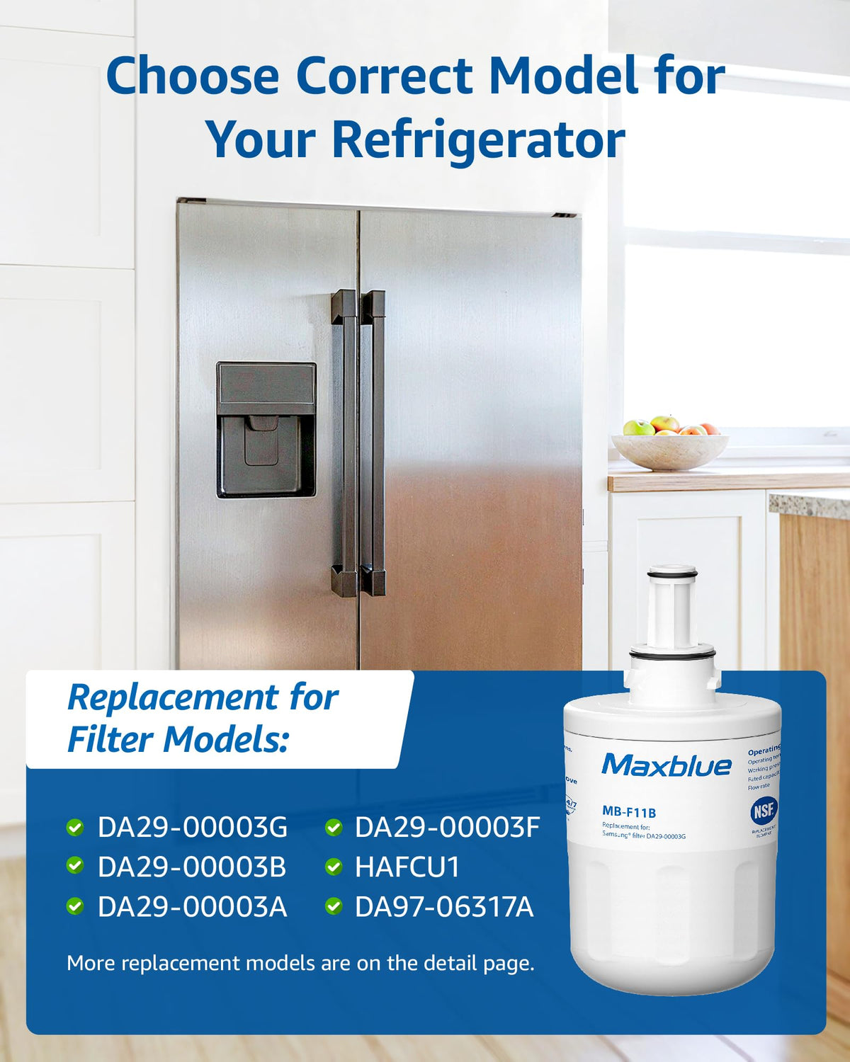 MB F11B Water Filter (1 Count (Pack of 1))