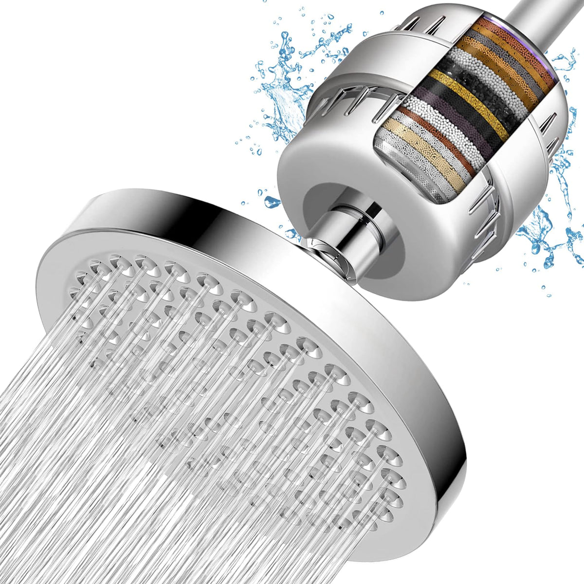 Filtered Shower Head (Chrome)