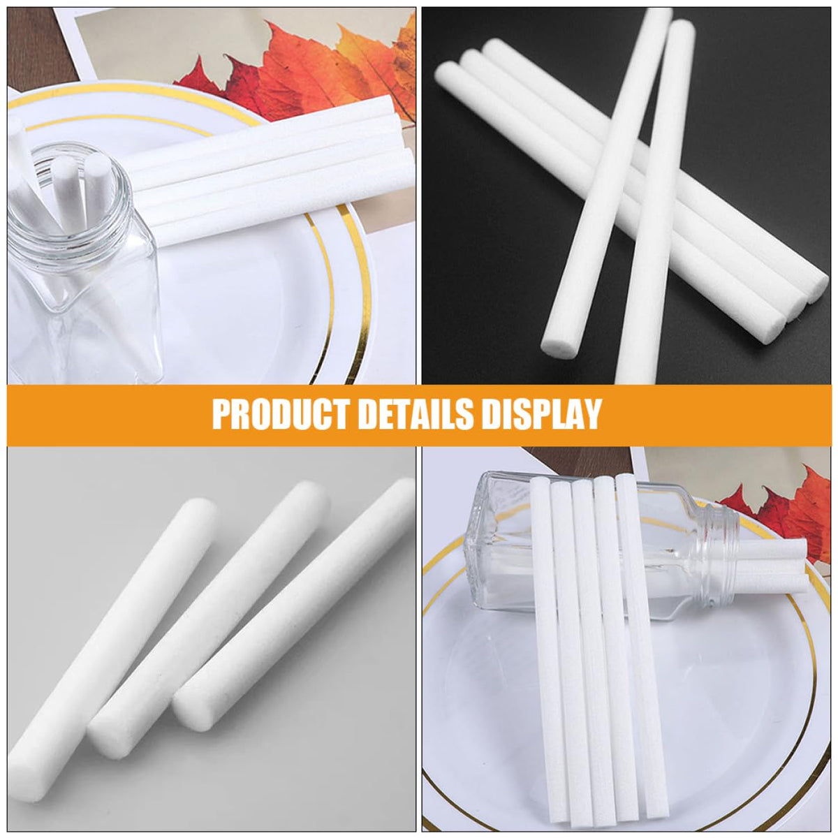 50pcs Humidifier Absorbent Fiber Filter Sticks for Diffuser