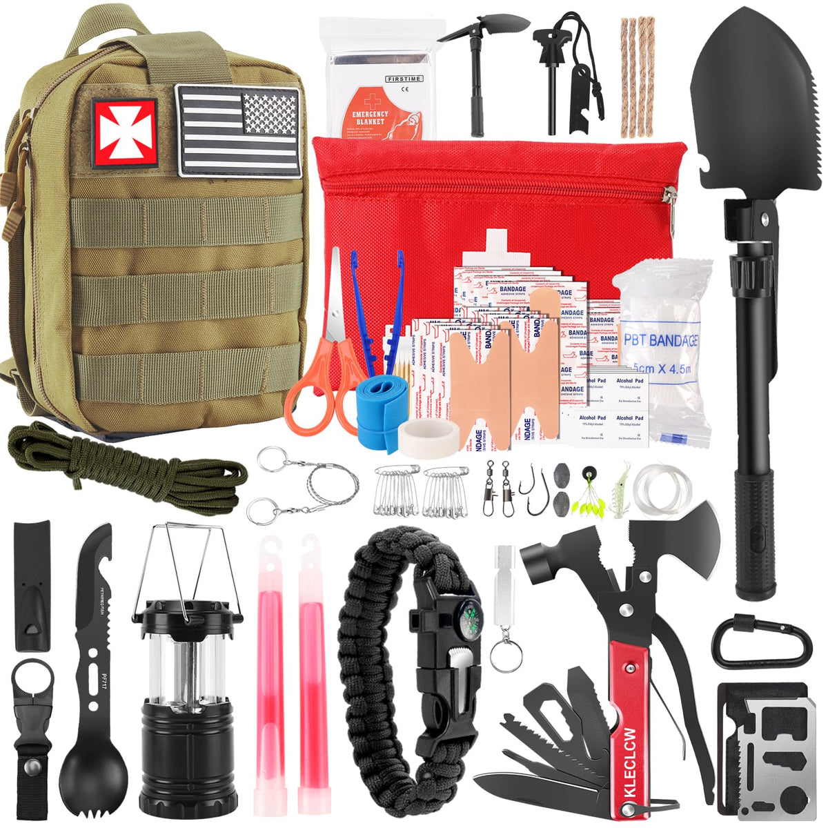 Gifts for Men Christmas Survival Kit and First Aid kit