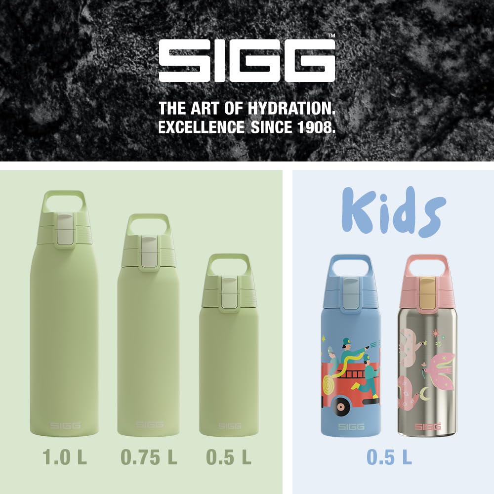 Insulated Water Bottle (34 oz / Eco Green)
