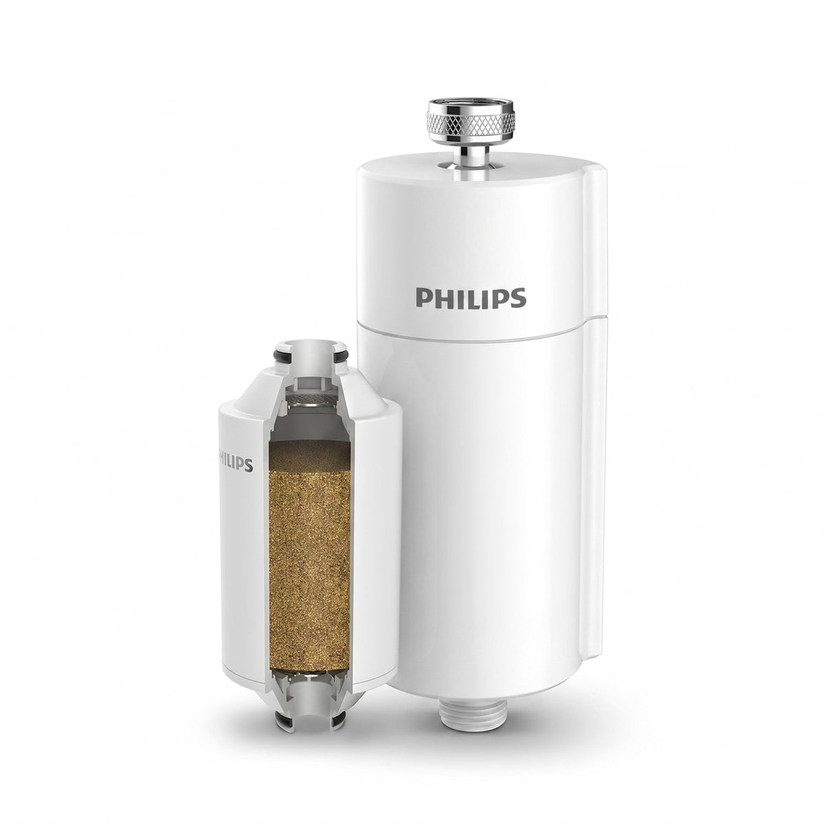 Shower Filter for Hard Water (White / Shower Filter Set)