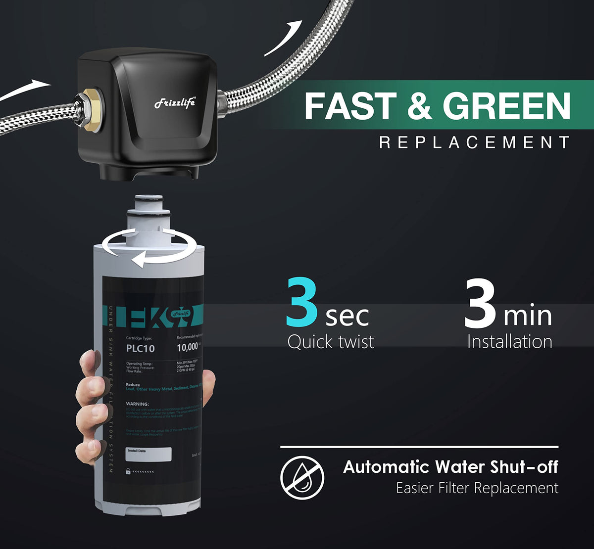 FK99 Under Sink Water Filter System (FK99 Under Sink Water Filter (Upgrade Filter))