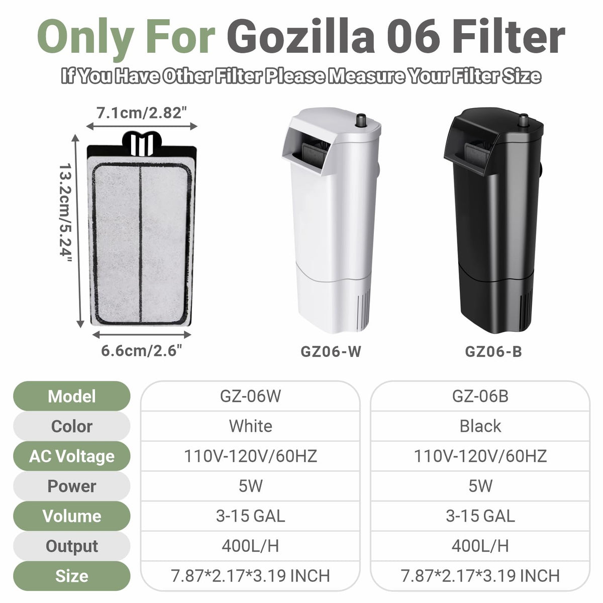 12 Pack Auqarium Filter Cartridges