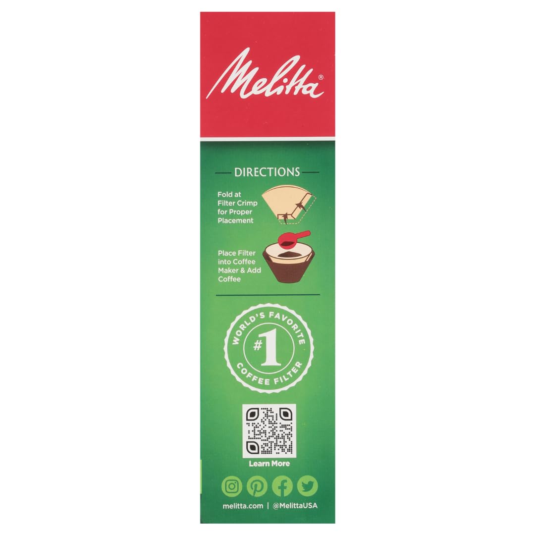 4 Unbleached Coffee Filters (3-Pack)