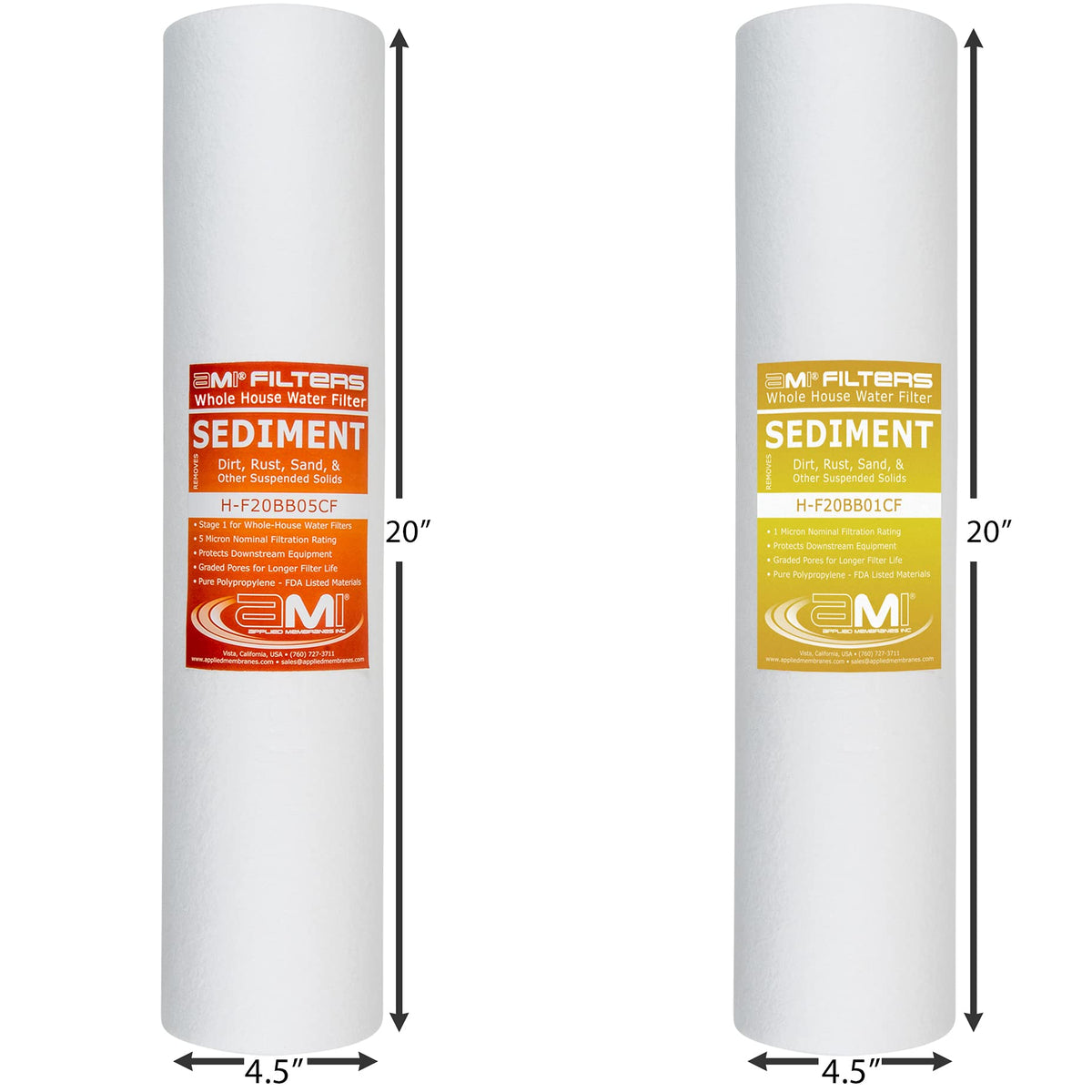 2 Stage Whole (Fine Sediment Filter Repacement)