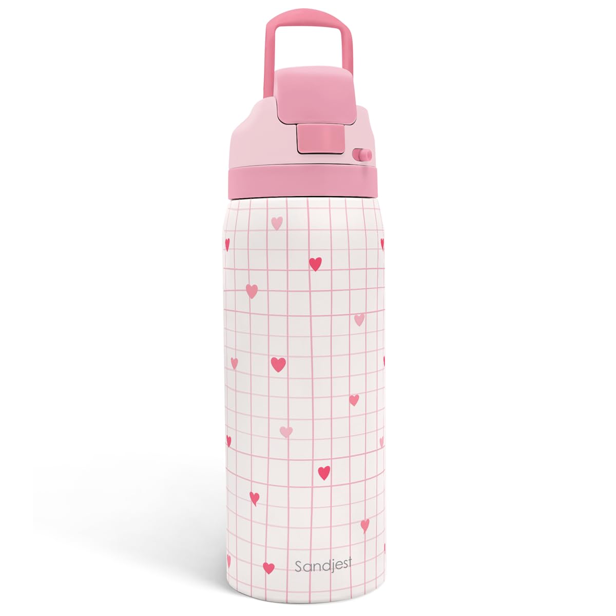 Heart Stainless Steel Push (Heart 1 / 32 Ounces)