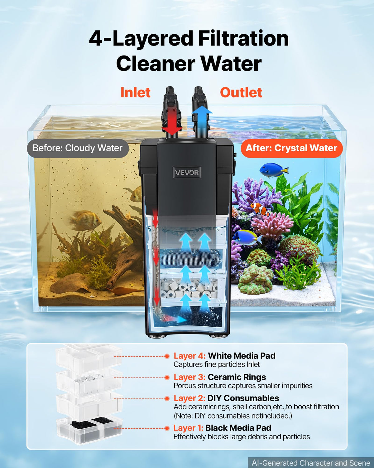 Canister Filter 396 GPH 4 (396GPH)