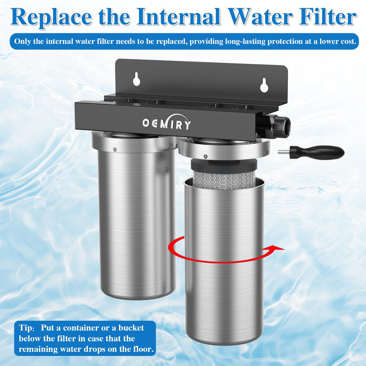 Replacement Cartridge for Whole House Water Filter OM