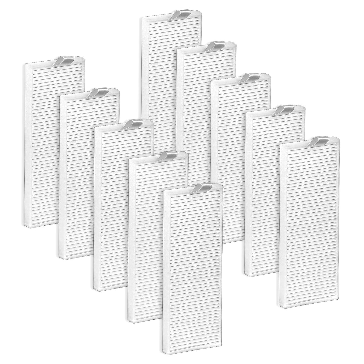 10 Pieces) HEPA Filter Compatible with Lefant M210B M213S M210S M210 M213, OKP Life K2 K3 K3A K4 K5, Replacement Parts Vacuum Filters (NOT FOR M210 PRO) (Lefant M210 filter (10 Pieces))