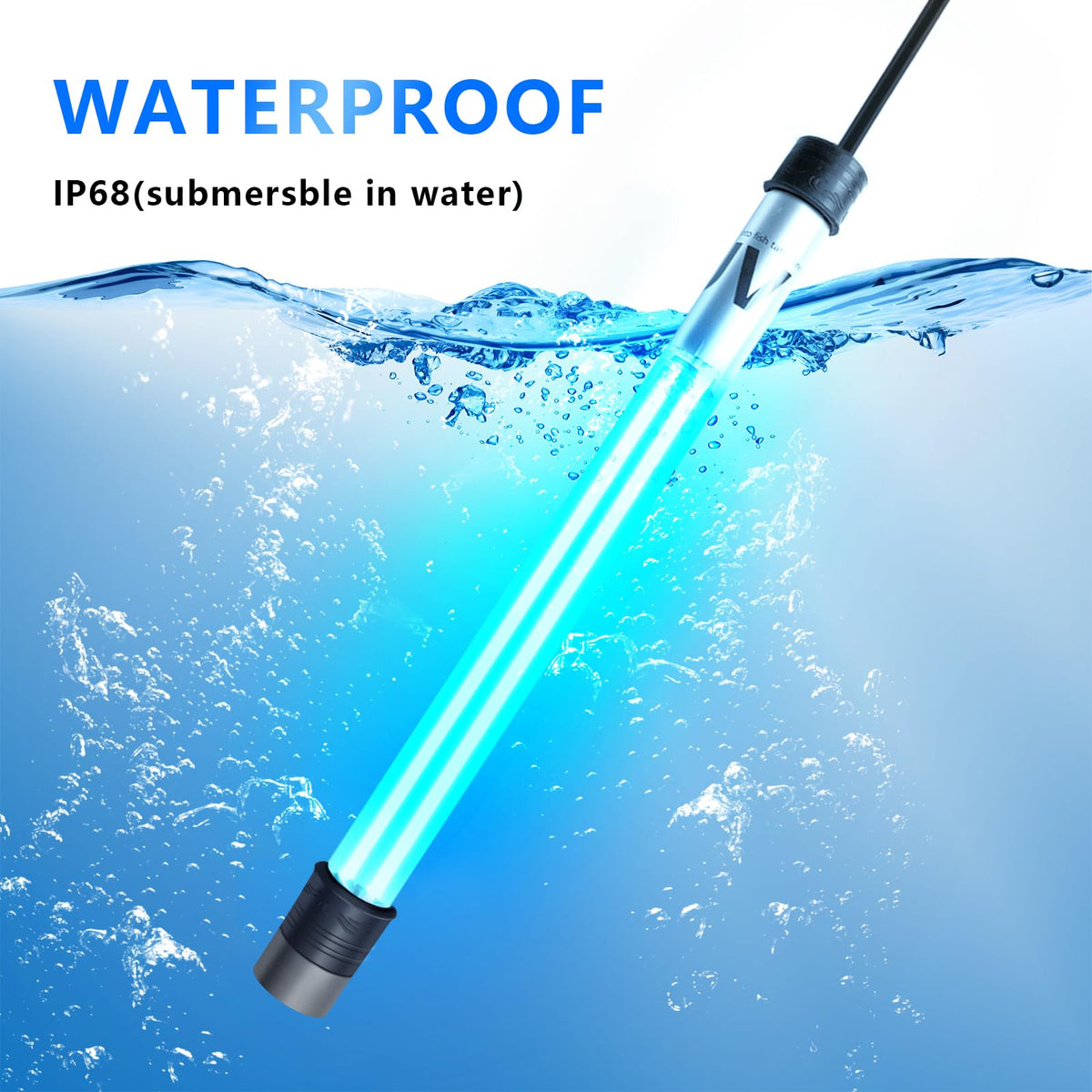 100W Aquarium UV Light for 1000 (100W/For 10000 Gallon)