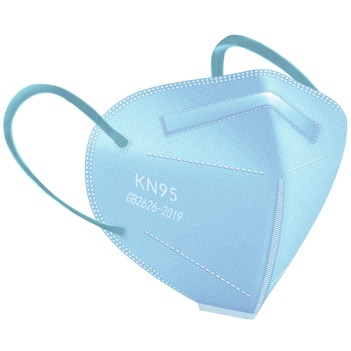 KN95 Face Mask 60 PCs (Pure Blue)