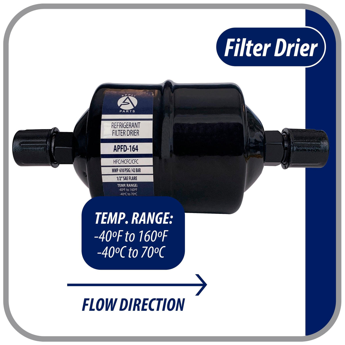 Appli Parts APFD (164 (1/2 in Flare))
