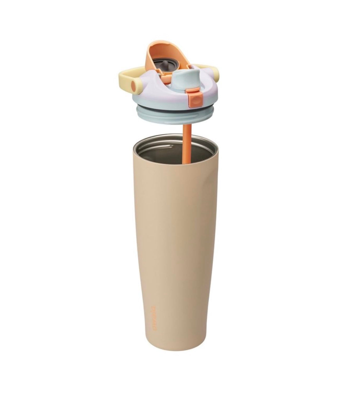 40 fl oz stainless Steel Freesip Sway Tumbler (Sandy Shores)