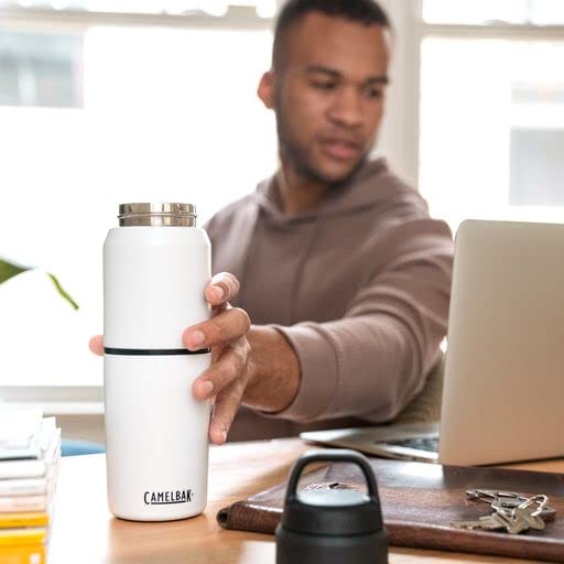 MultiBev Water Bottle & Travel Cup (17 oz / Coastal/Lagoon)