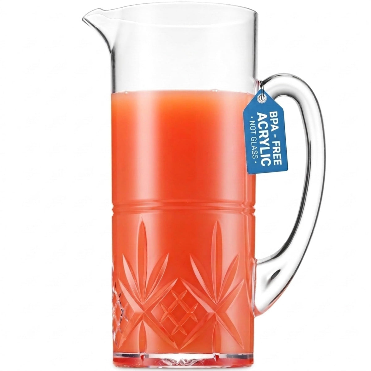 Pitcher Acrylic Water Pitcher with Handle
