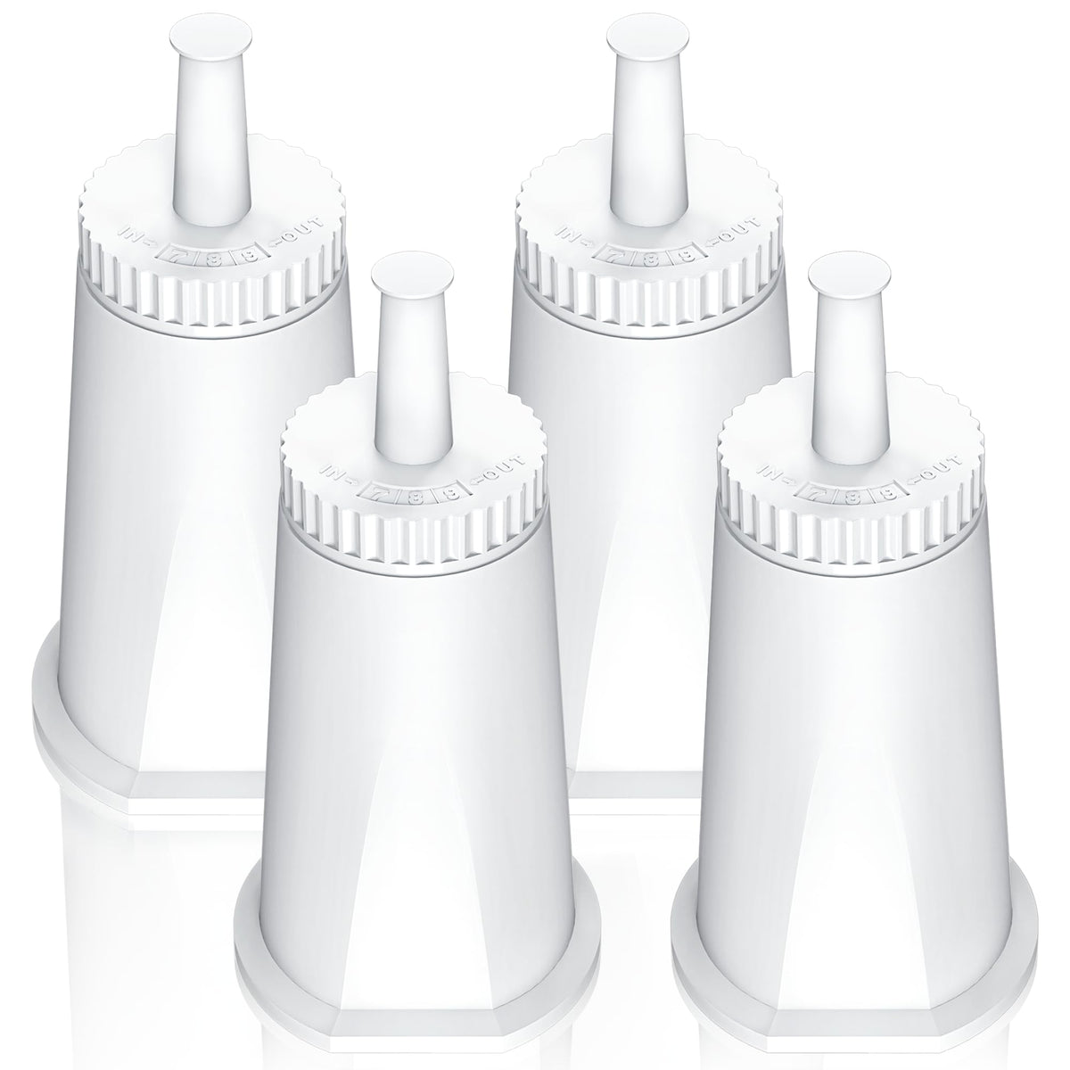 Water Filter Replacement for Breville Espresso Machine Barista Touch BES880 (4 Count (Pack of 1))